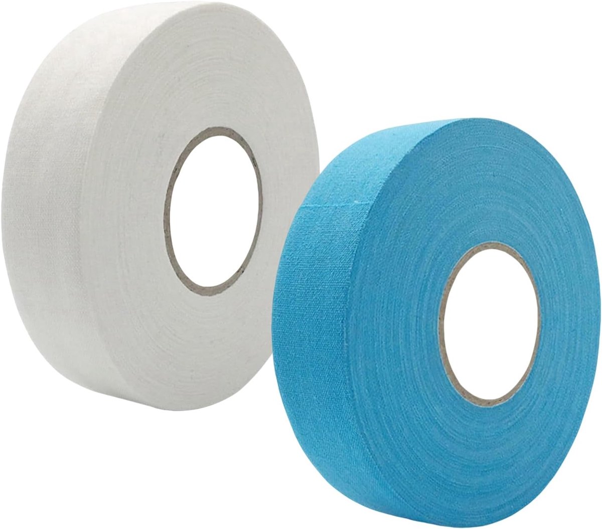 Hockey tape 2 stuks 2,5 cm x 25 m - zelfklevende gripband - antislip voor sportuitrusting - ideaal voor racketspel - ShopVlot