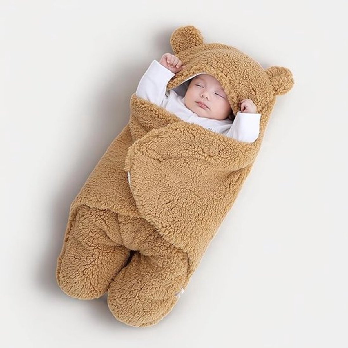 Baby inbakerdeken 0-6 maanden, babybenodigdheden, babymeisje en babyjongen pasgeborene herfst- en winterbenodigdheden