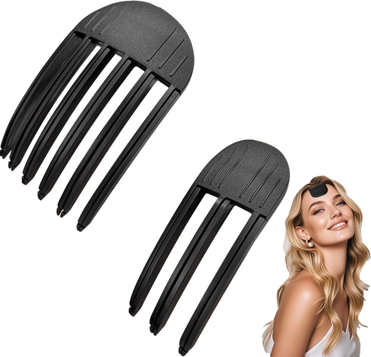 Set van 2 Volume Clips voor Wortelvolume - Ideaal voor Volume Haar, Haaraccessoires en Styling Tools