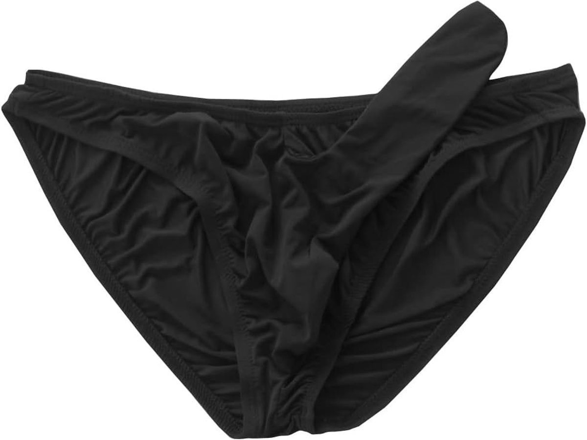 Tanga heren sexy ondergoed - zwart - één maat - comfortabel en ademend - ShopVlot