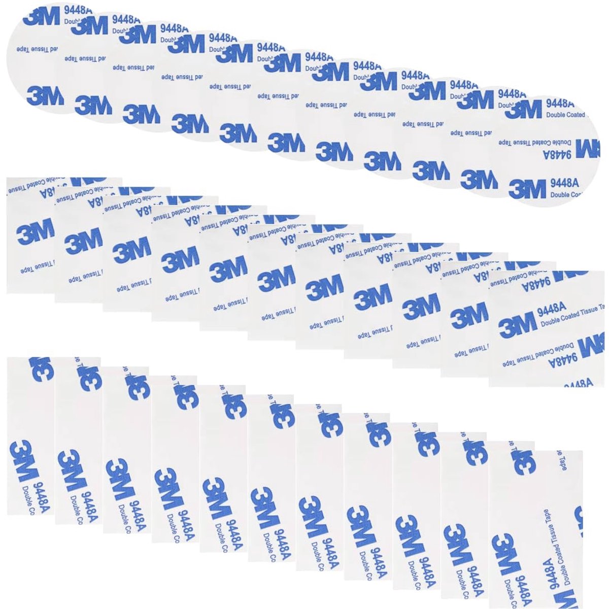Dubbelzijdige Lijmpads 30 Stuks - Extra Sterk - 3M Hechting - Waterproof voor Thuisgebruik - ShopVlot