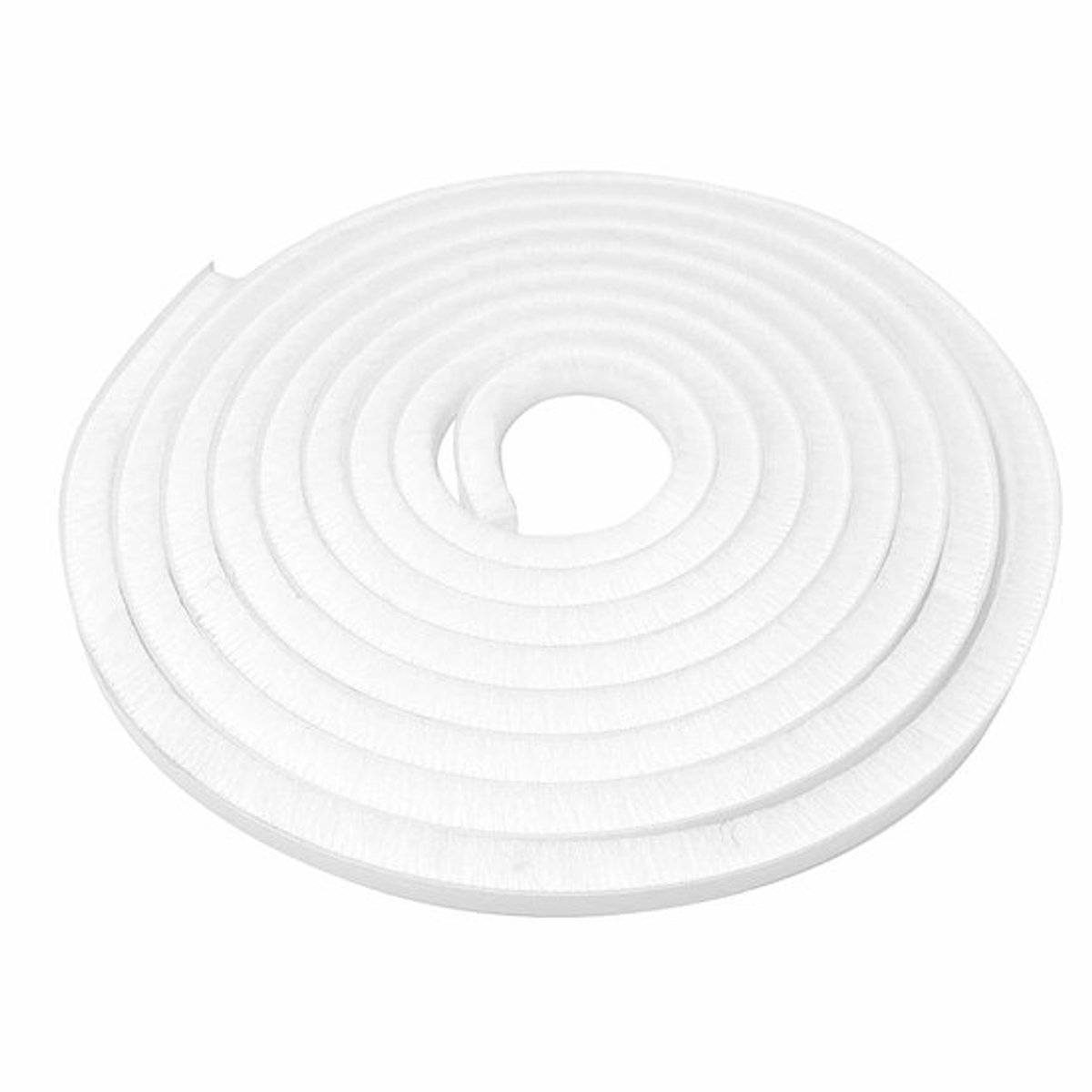 Tochtstrip voor ramen, Borstel weerstrip, Zelfklevende ramen, Afplakstrip, Tochtstrip voor schuif-/buitendeuren, Wit