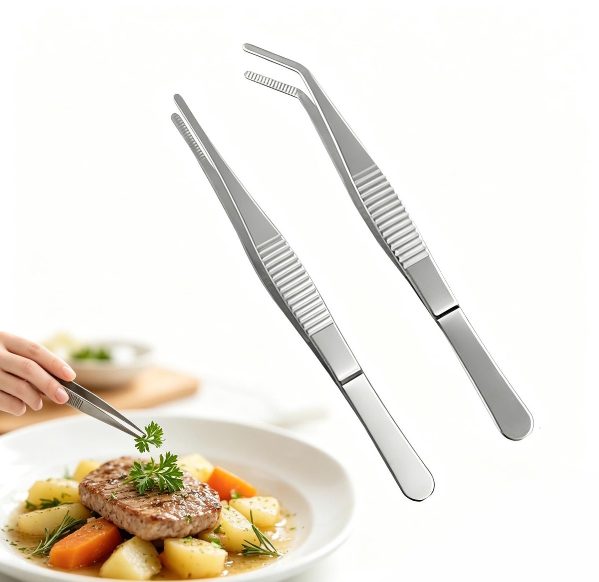 Solidchoice - Professionele Pincet Set van Roestvrij Staal