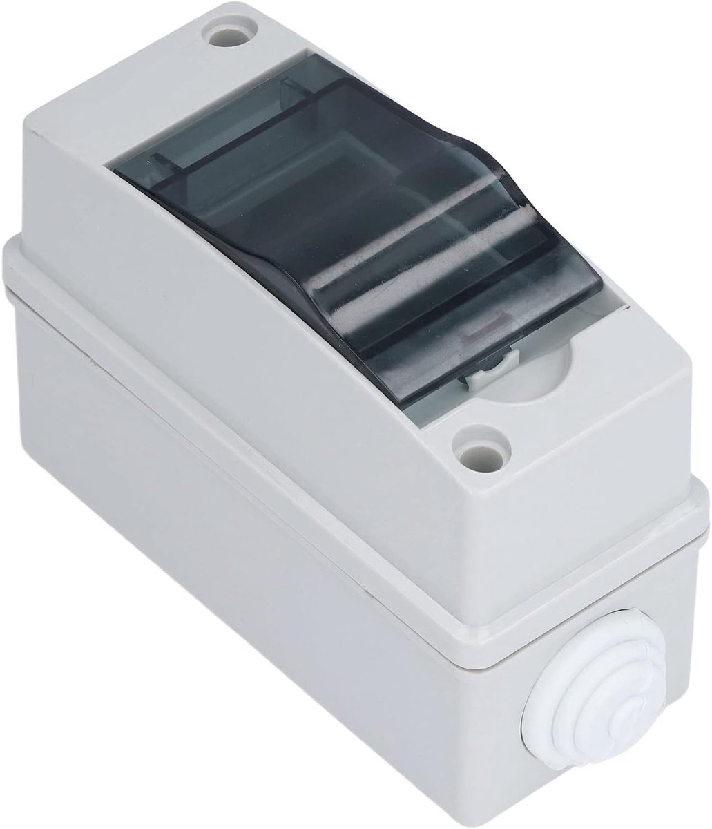 Verdelerskast 1 rij - 2 modules - IP65 waterdicht - voor elektriciteit en communicatie - ShopVlot