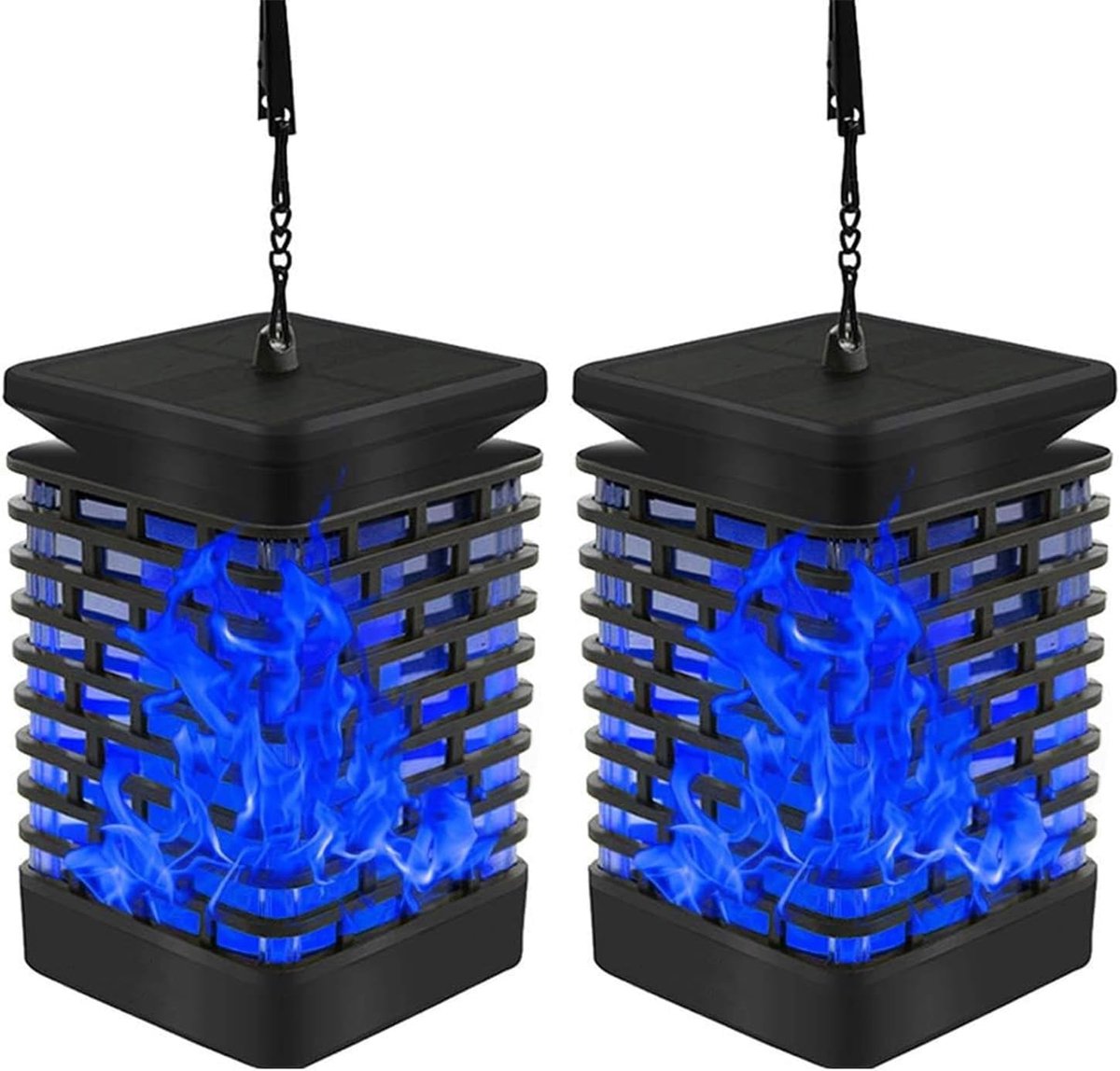 Solar lantaarns buiten - Vlam effect - Waterdicht - Gezellige sfeer voor tuin - ShopVlot