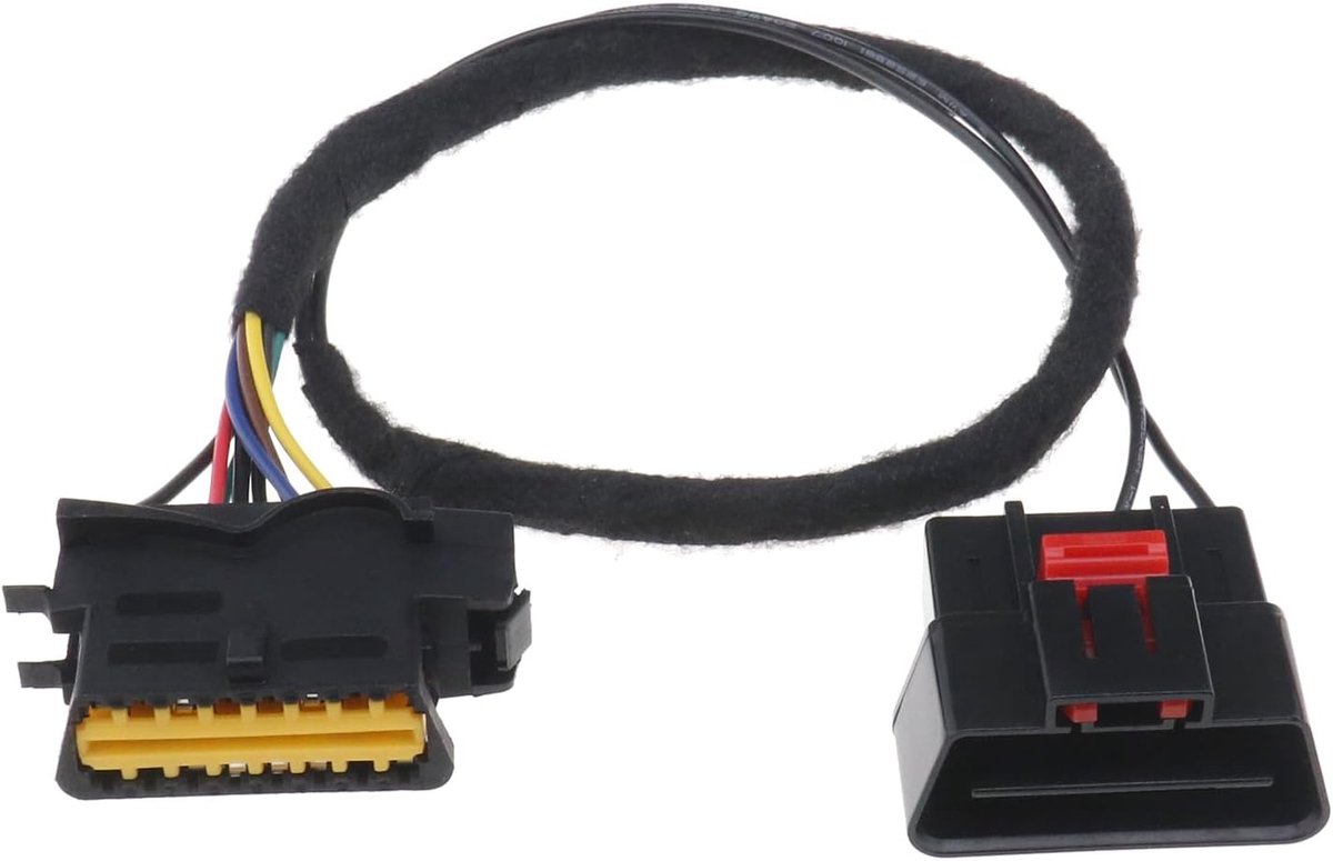 Anti-diefstal OBD adapter kabel - 16 pin J1962 - vervangconnector - beveiliging voor FIAT ABARTH - ShopVlot