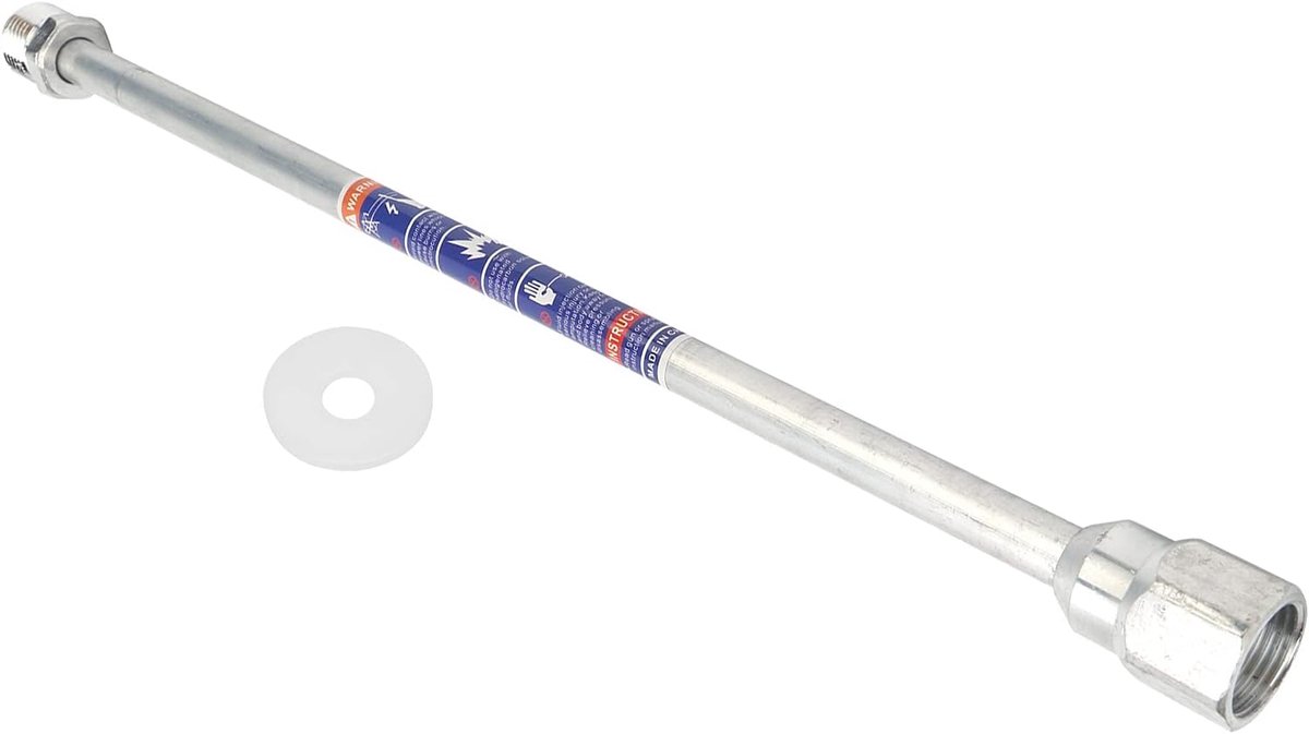 Spuitpistool verlengbuis 38cm - universeel - 7/8" draad - ideaal voor grotere bereik - ShopVlot