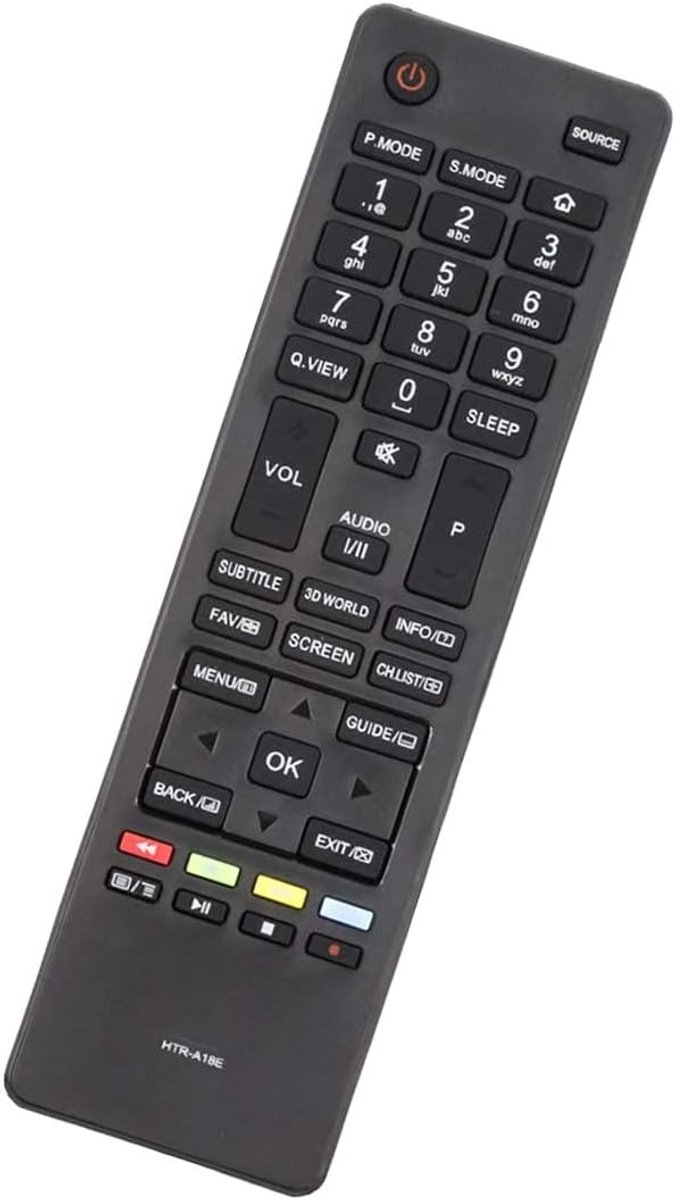 ALLIMITY HTR A18E Remote Control Replacement for Haier TV LE39M600CF LE22M600CF LE55M600CF LE40M600CF LE28M600C - ShopVlot