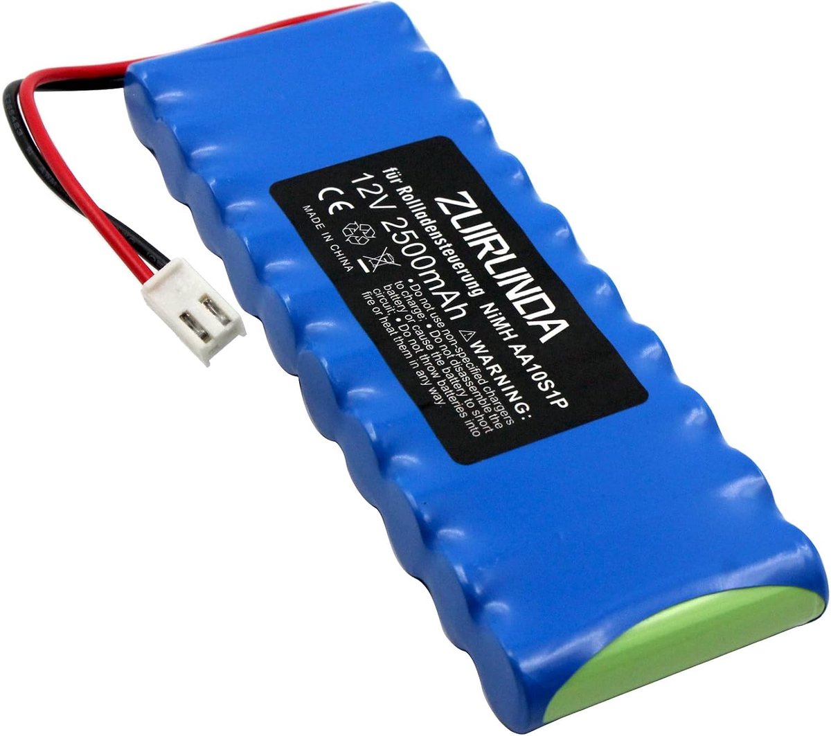 NiMH 12 V 2500 mAh Roller Shutter Replacement Battery Suitable for Roof Windows Roller Shutters ROTO ZEL WDT-S RT2 SF - ShopVlot