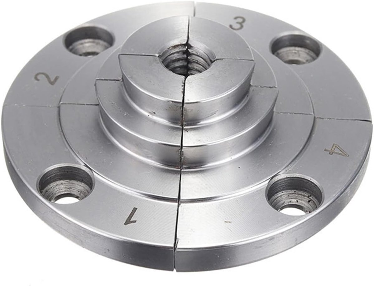 Omkeerbare 3.5 Inch Hout Draaikop 1-Inch x 8TPI Draad Hout Draaibank Chuck Accessoire Kaken Hout Draaibank - ShopVlot