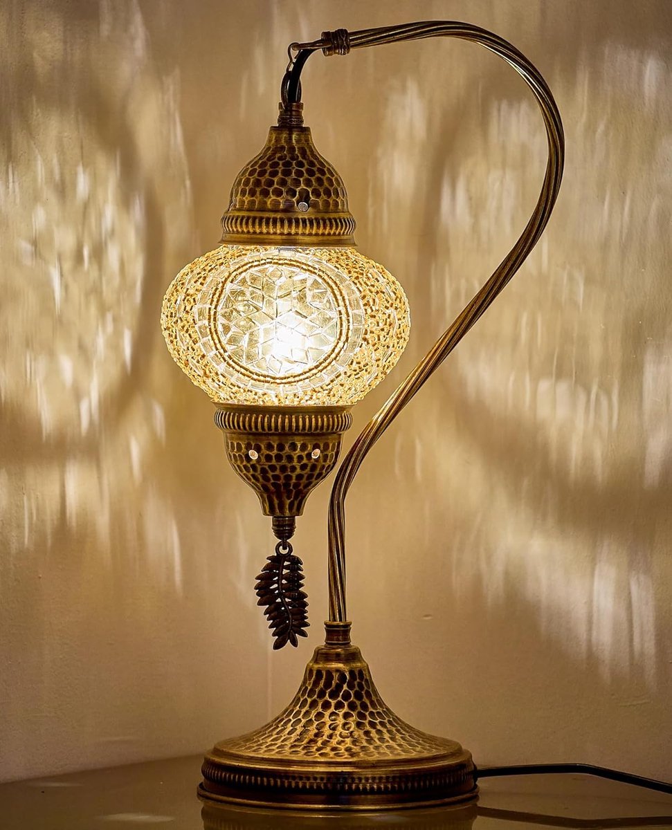 DEMMEX Authentic Turkish Moroccan Mosaic Lamp - Handmade in Turkey - ShopVlot