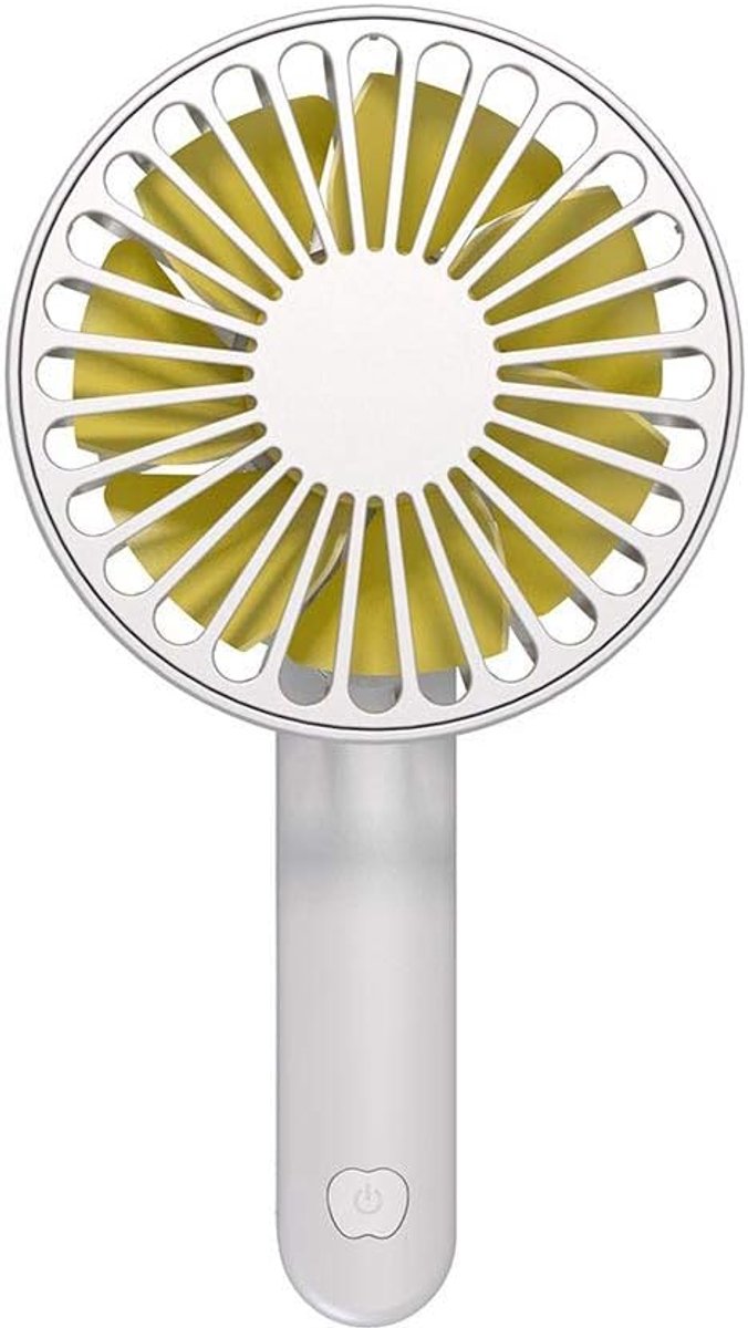Hanging Neck Fan Outdoor Portable Small Fan Mini Handheld Fan USB Charging Fan New Handheld Fan White - ShopVlot