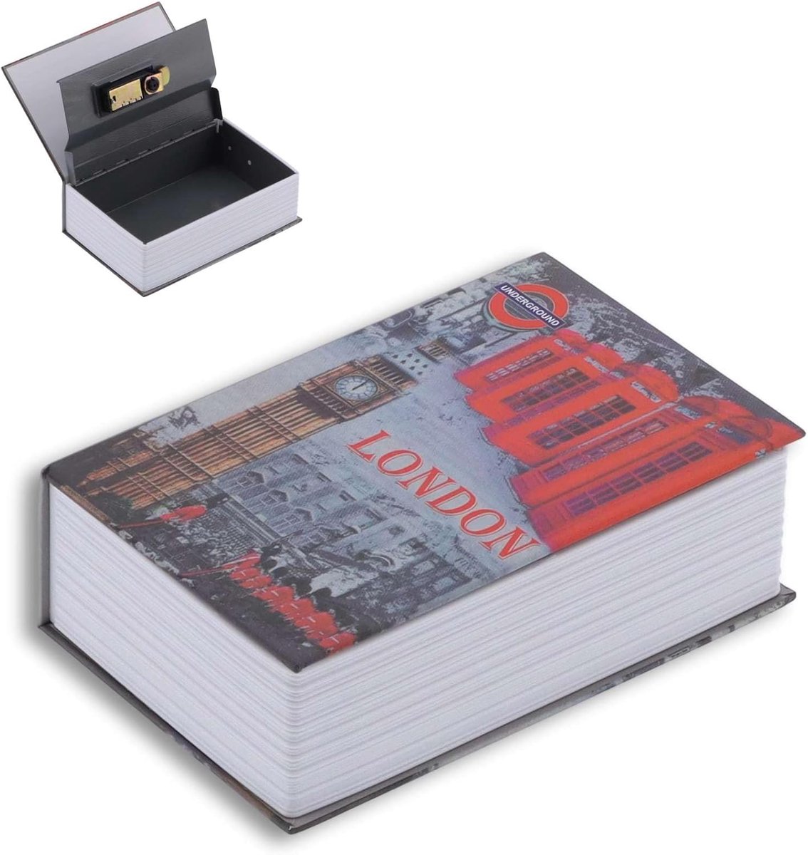 Book safe with combination lock book safe with combination lock bookcase with combination safe money safe for money - ShopVlot