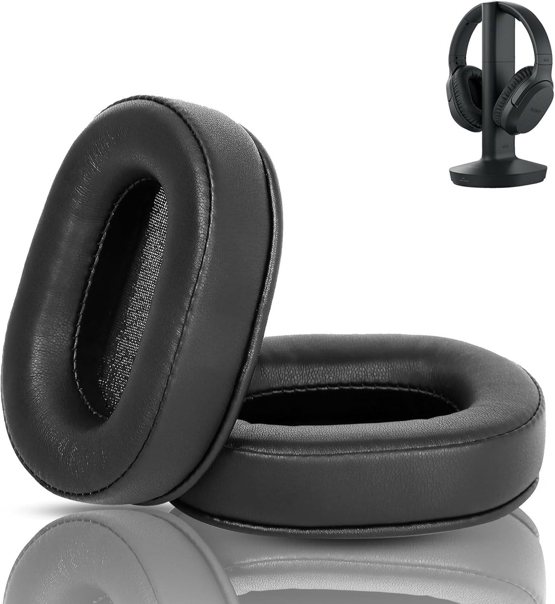 RF895RK Ear Pads Replacement Compatible with Sony MDR-RF895RK MDR RF895RK Headphones Ear Pads (Smoother Leather/High - ShopVlot