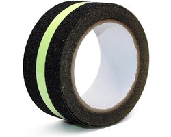 Non-slip adhesive tape black illuminating - 5 meters - INTERHOME© - ShopVlot