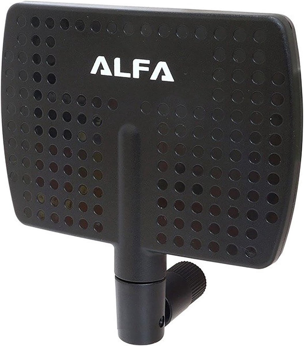 Alfa Network APA-M04 2.4GHz 7dBi high gain directional indoor panel antenna with RP-SMA connector - ShopVlot