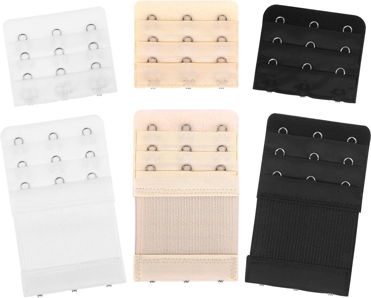 Bra extender 3 haken - 3 rijen - zacht en comfortabel - ideaal voor extra ruimte - ShopVlot