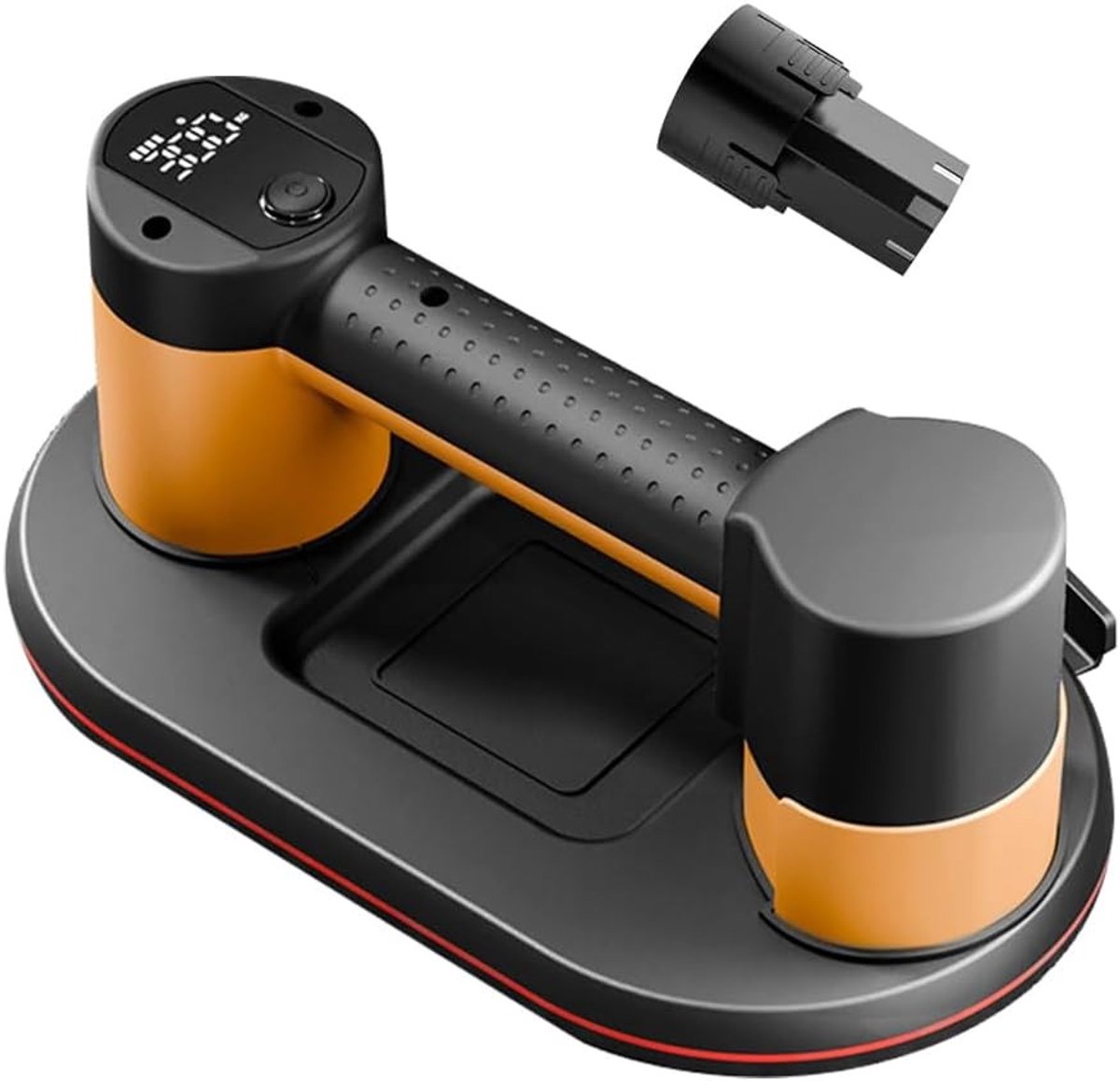Draadloze Zuiglift met 2 Motoren en LCD Display voor Tegels, Glas en Marmer - 300 kg Laadvermogen en 4500 mAh Batterij