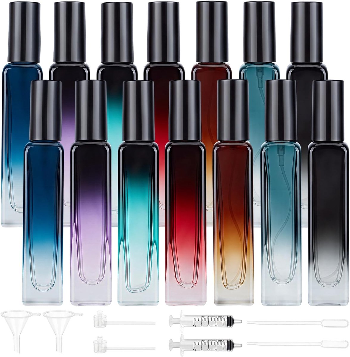 Reis parfumflessen 15 ml - Herbruikbare glazen sprayflessen - Lekvrij voor zorgeloos reizen - ShopVlot