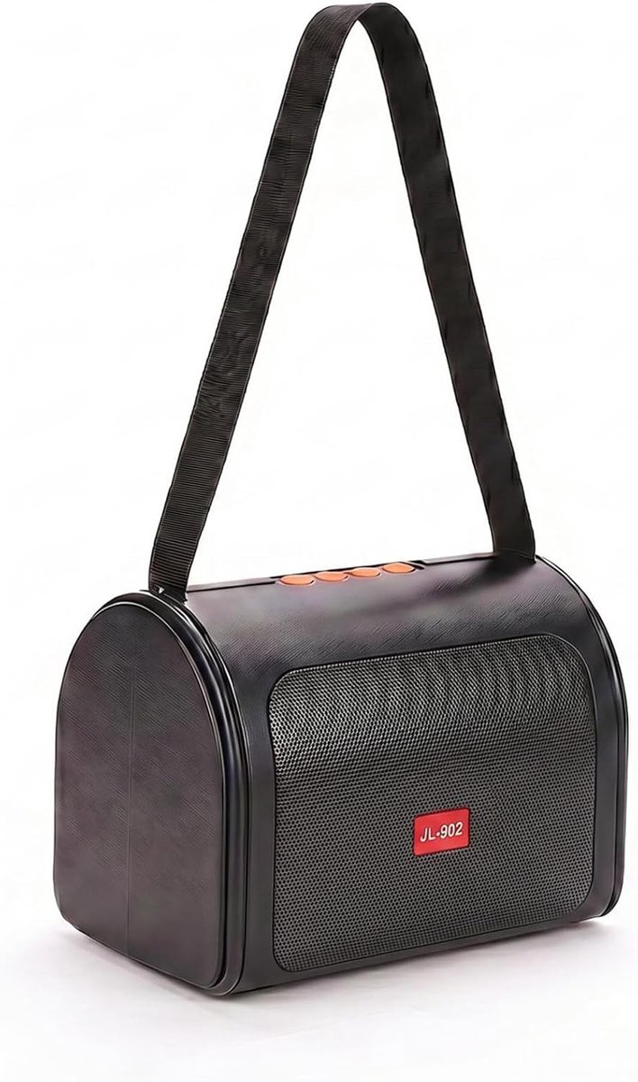 Bluetooth-luidspreker grote boombox - draagbaar met accu - zonne-energie en radiofunctie - tot 20 uur accuduur - ShopVlot
