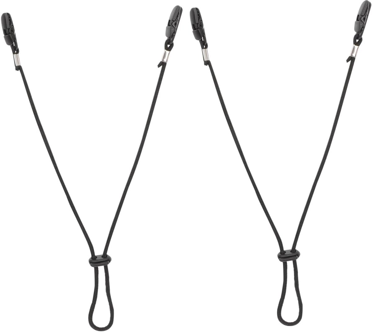 Hoedclip winddicht 2 stuks - robuust en duurzaam - ideaal voor outdoor-activiteiten - voorkomt verlies - ShopVlot