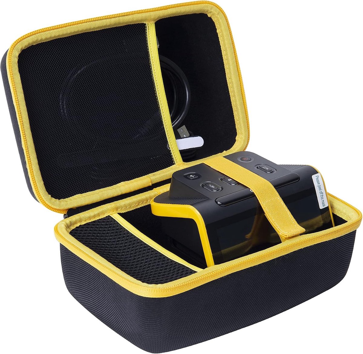 Harde draagtas voor film- en dia-scanner - perfect passende vervangende hoes - hoogwaardige bescherming - m-winkel