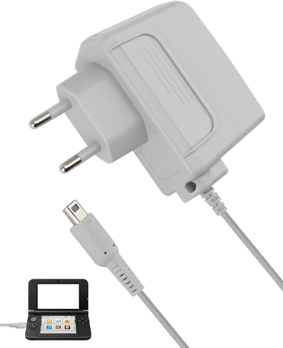 Charger for 3DS/3DS XL, Charging Adapter for 2DS/2DS XL/DSi/DSi XL/New 3DS, Portable Power Adapter for Charging Game - ShopVlot