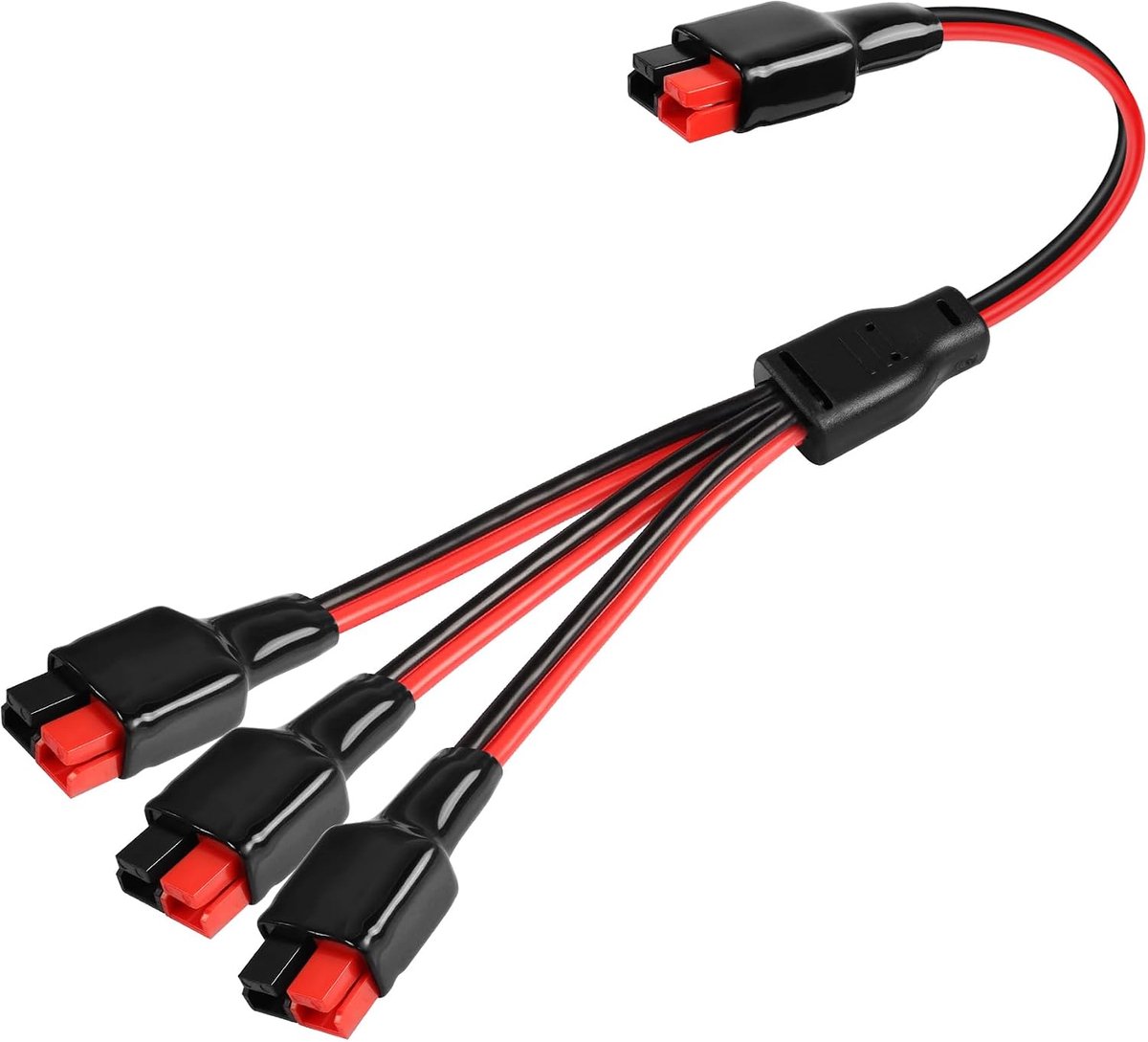GINTOOYUN 45A connector one to three power cable main cable 12AWG branch cable 14AWG 45A connector one in three out - ShopVlot