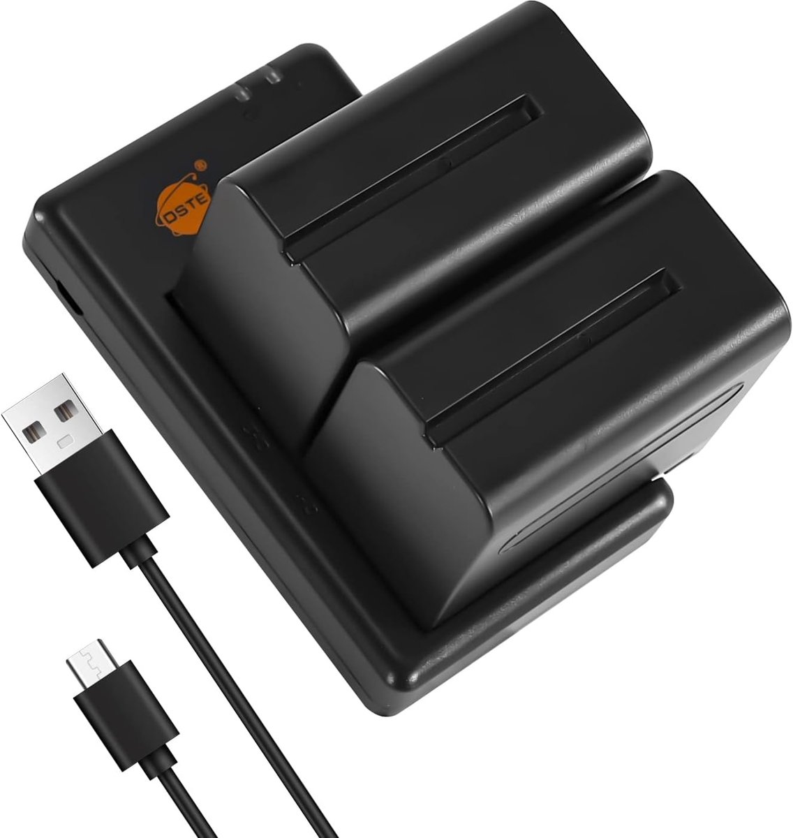 DSTE 2pcs NP-F970 Battery Charger Compatible with Sony CCD-TR917, CCD-TR930, CCD-TR940, CCD-TR3000, CCD-TR3300 - ShopVlot