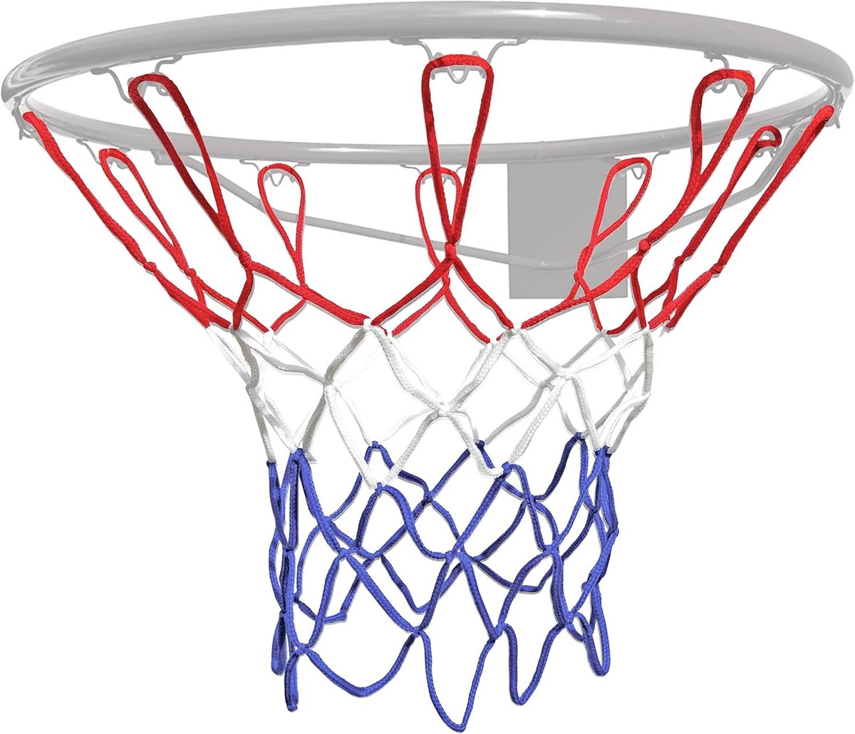 Best Sporting Basketball Net Outdoor Weatherproof Basketball Net with 12 Loops for Standard Basketball Basket Diameter - ShopVlot