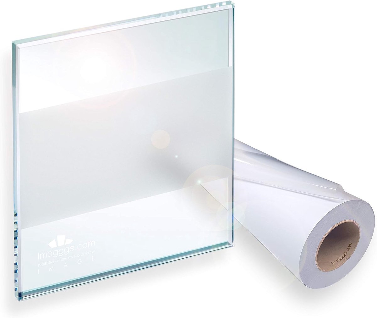 blackout film for windows and windows (roll 98 cm x meter) + cutting knife Rouleau de 98 cm x 2.5 m - ShopVlot