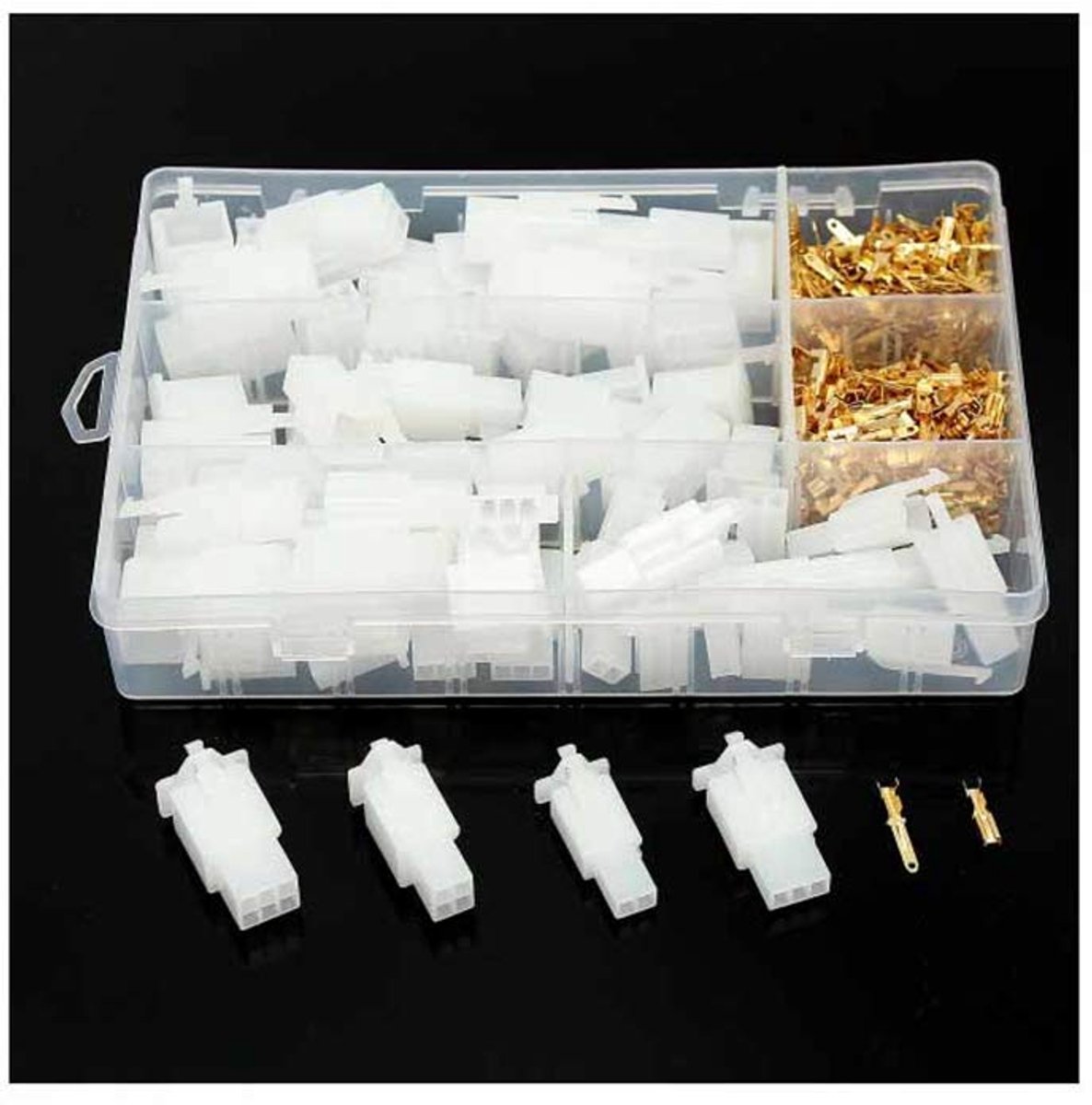 Wagen connector 2.8 mm - 2/3/4/6-pins - kabelklem verbinding - ideaal voor voertuigen - ShopVlot