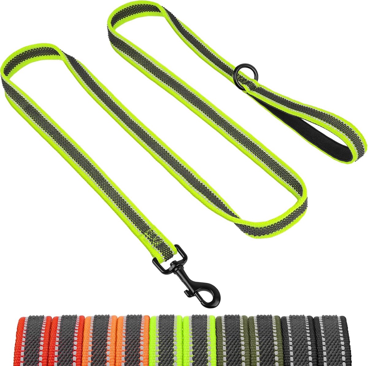 Hondenriem 20MM-1.5M - Reflecterend - Zachte handgreep - Duurzaam nylon voor dagelijks gebruik - ShopVlot