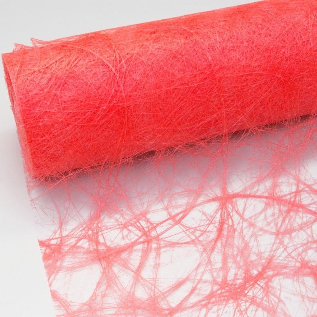 Tafelband neonrood - 30 cm - rol 25 meter - waterbestendig en afwasbaar - ShopVlot