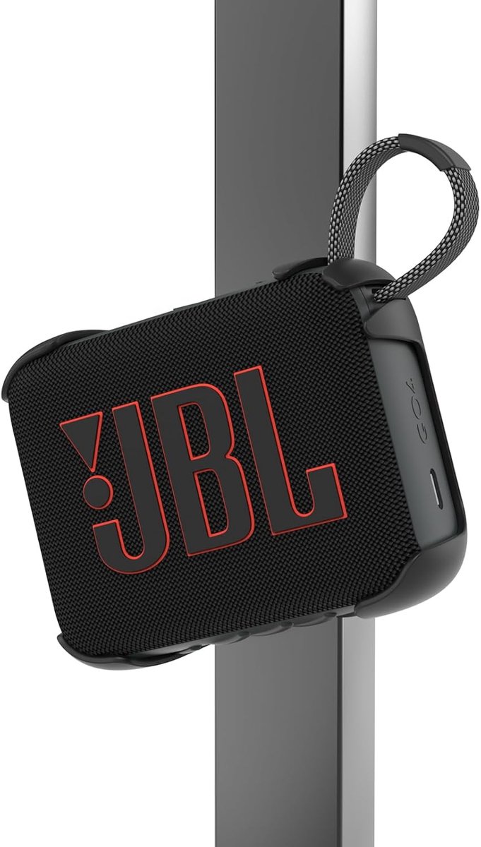 3-in-1 magnetische houder - afneembare antislipriem - speciaal voor JBL GO 4 - ideaal voor onderweg - ShopVlot