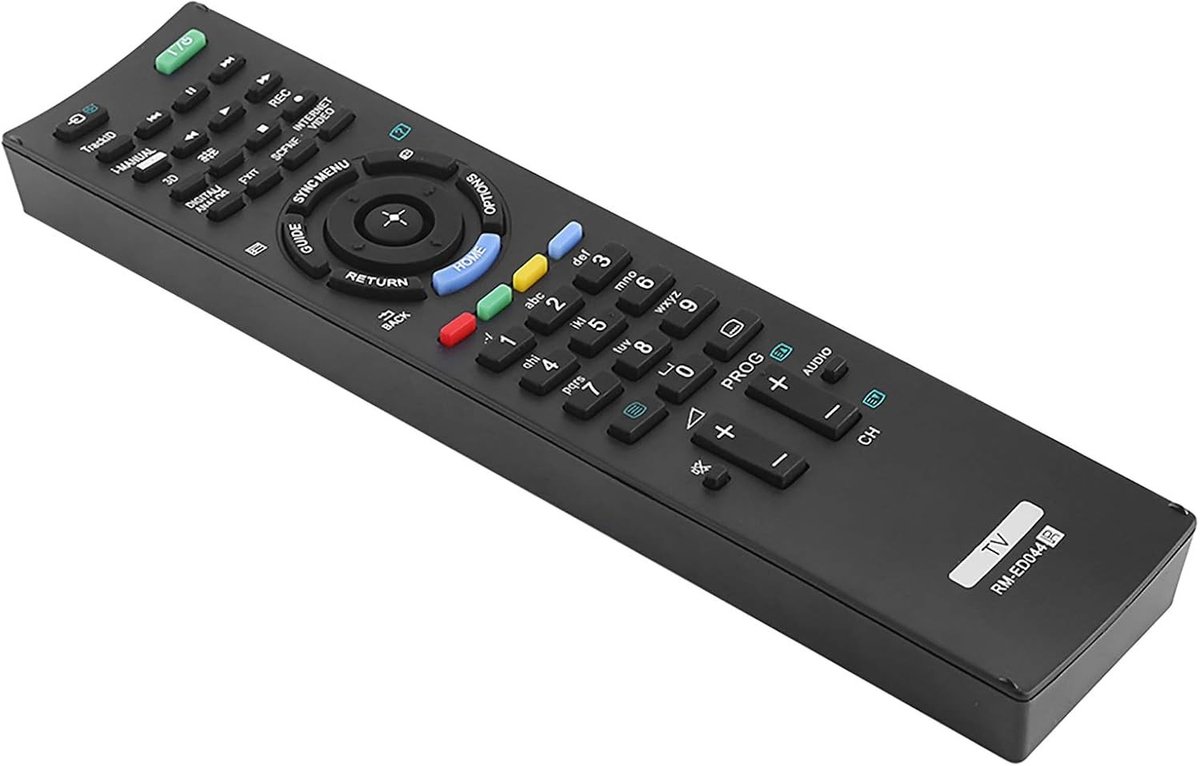 Vervangende Smart TV Afstandsbediening voor Sony, Universele Televisie Controller met Alle Functies van de Originele Afstandsbediening, Geschikt voor Diverse Sony Modellen