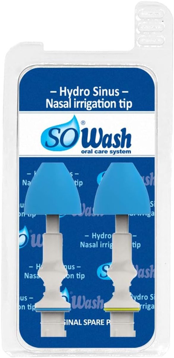SoWash Hydro-Sinus Nozzle for the Sowash Oral Irrigator 2 pieces - ShopVlot