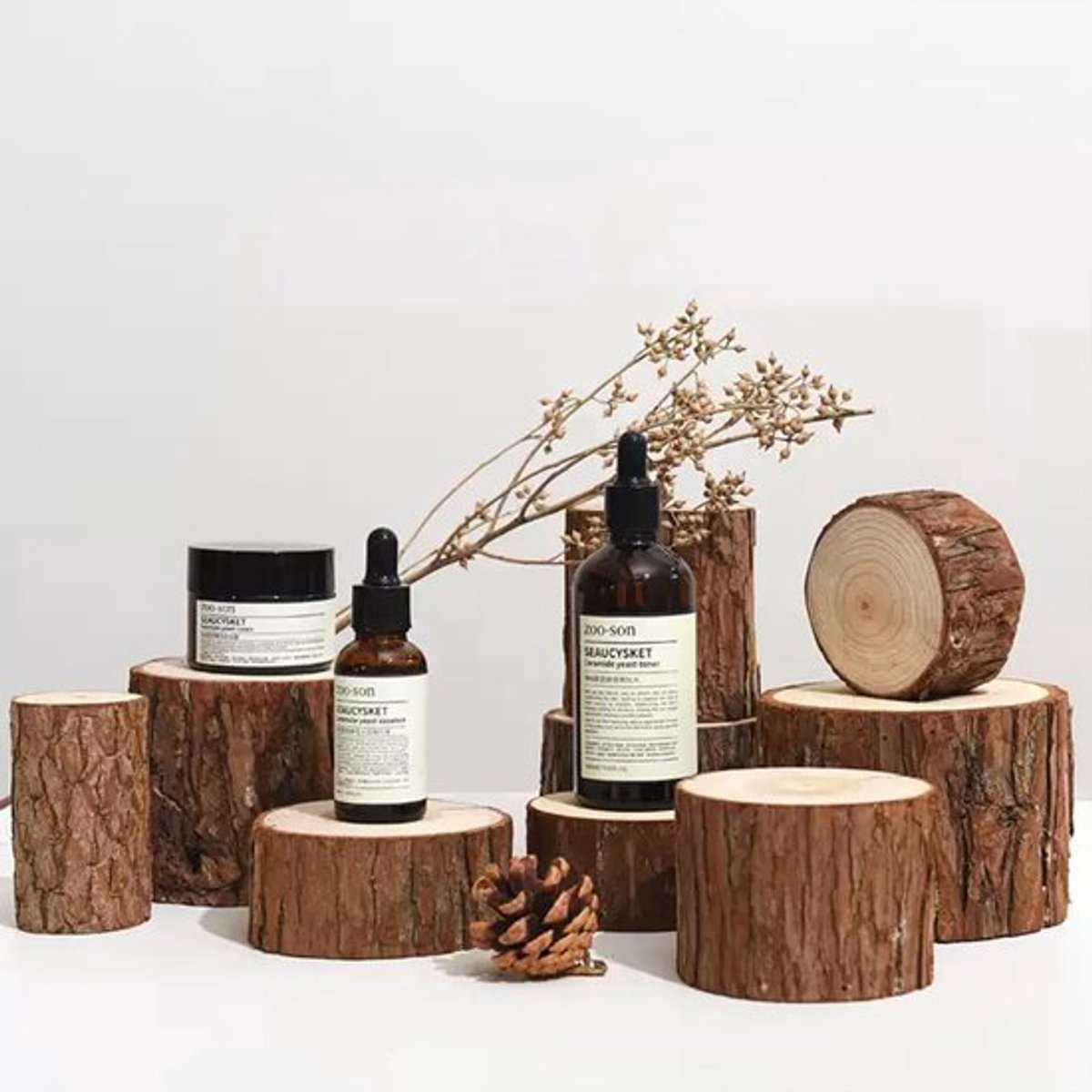 Fotografie Achtergronden Natuurlijke Bos Hout - 9 Stuks - Onregelmatig Hout - Rekwisieten voor Fotoshoot - Perfecte Achtergrondmatching - Verbluffende Snapshots