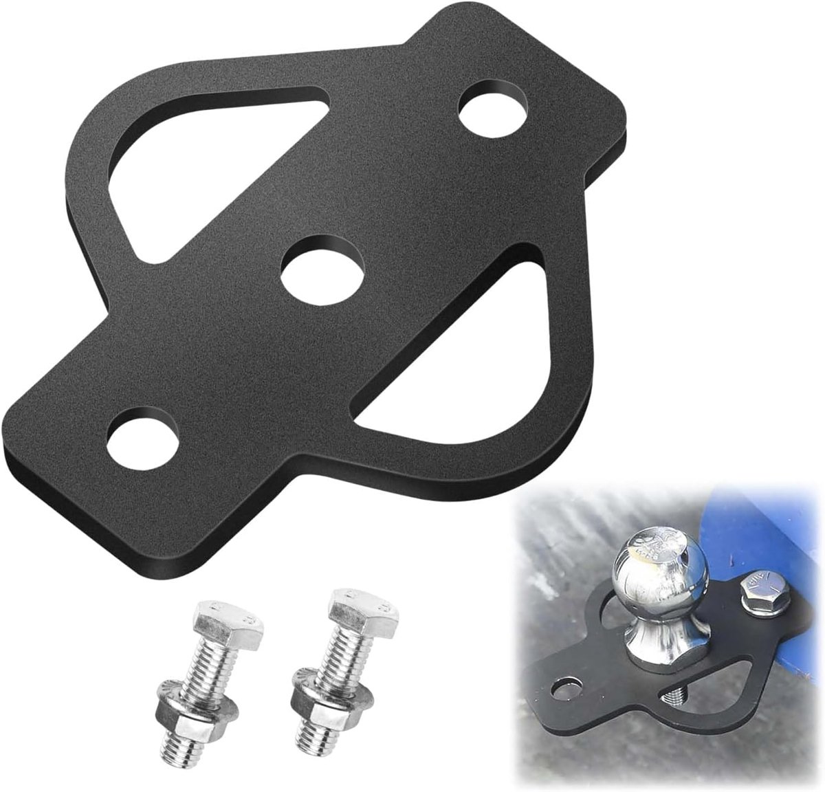 Lawn tractor hitch with screws, tow bar, lawn tractor, lawn mower tow bar, tow bar adapter, suitable for lawn - ShopVlot