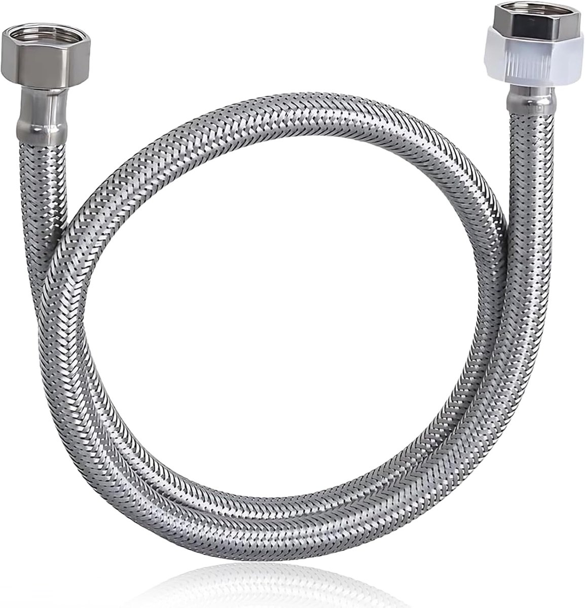 connection hose fixture G1, 1M water tap hose, 2 inch 304 stainless steel armor hose, flexible connecting hose for - ShopVlot