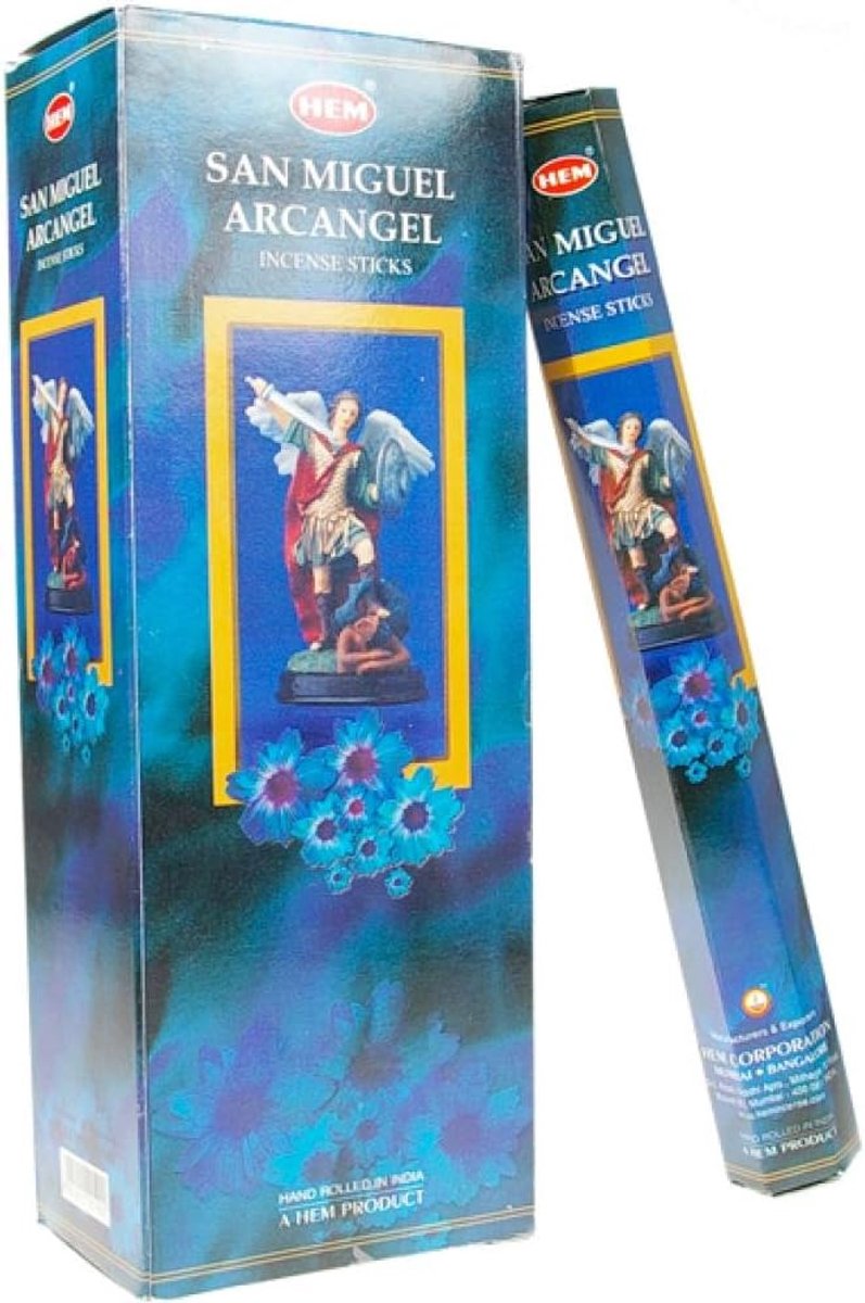 Dg-Exodif San Miguel Arcangel Incense - 20g - Hem - Set of 6 Boxes - ShopVlot