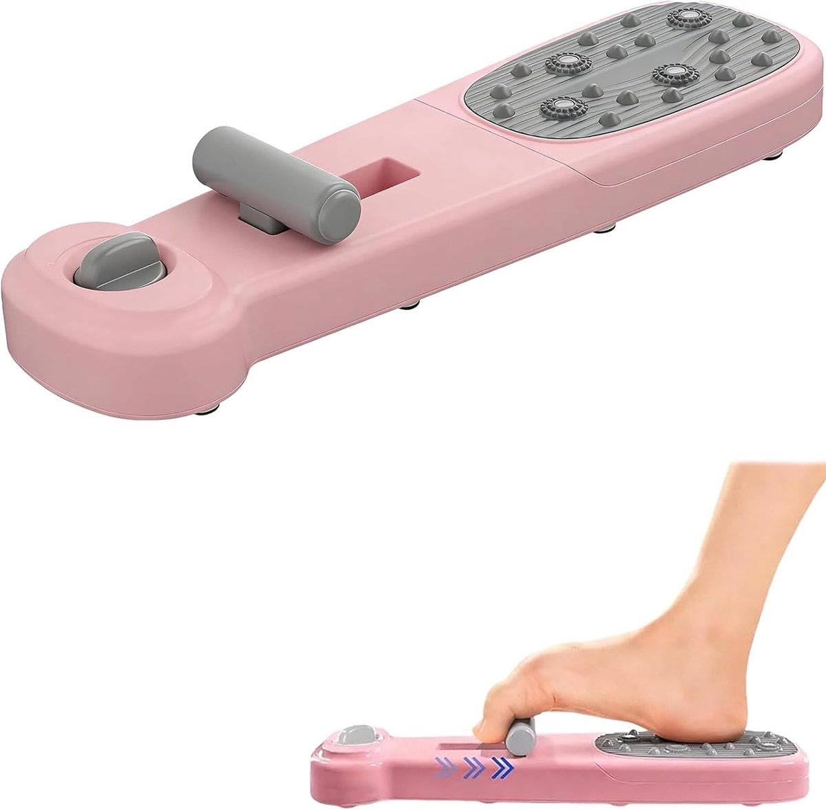 Voettrainer met verstelbare weerstand, plantaire boogtrainer & voetmassagerol - ShopVlot