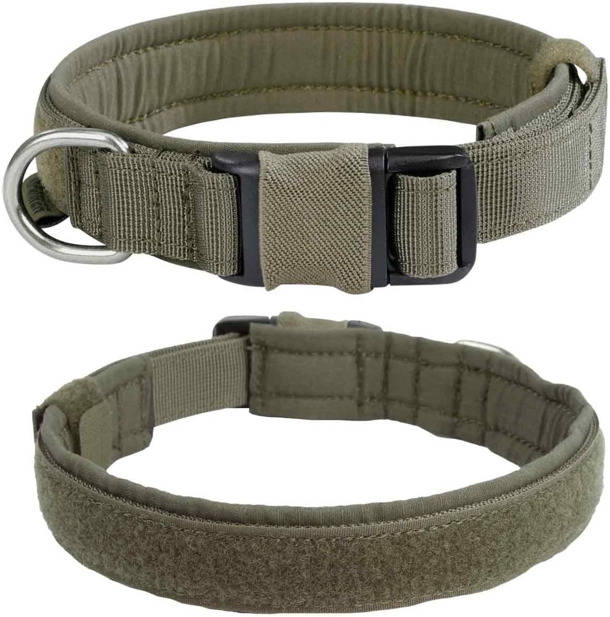 EXCELLENT ELITE SPANKER Puppy Collar Military Dog Collar Adjustable Nylon Quick Release Dog Collar for Small Medium - ShopVlot