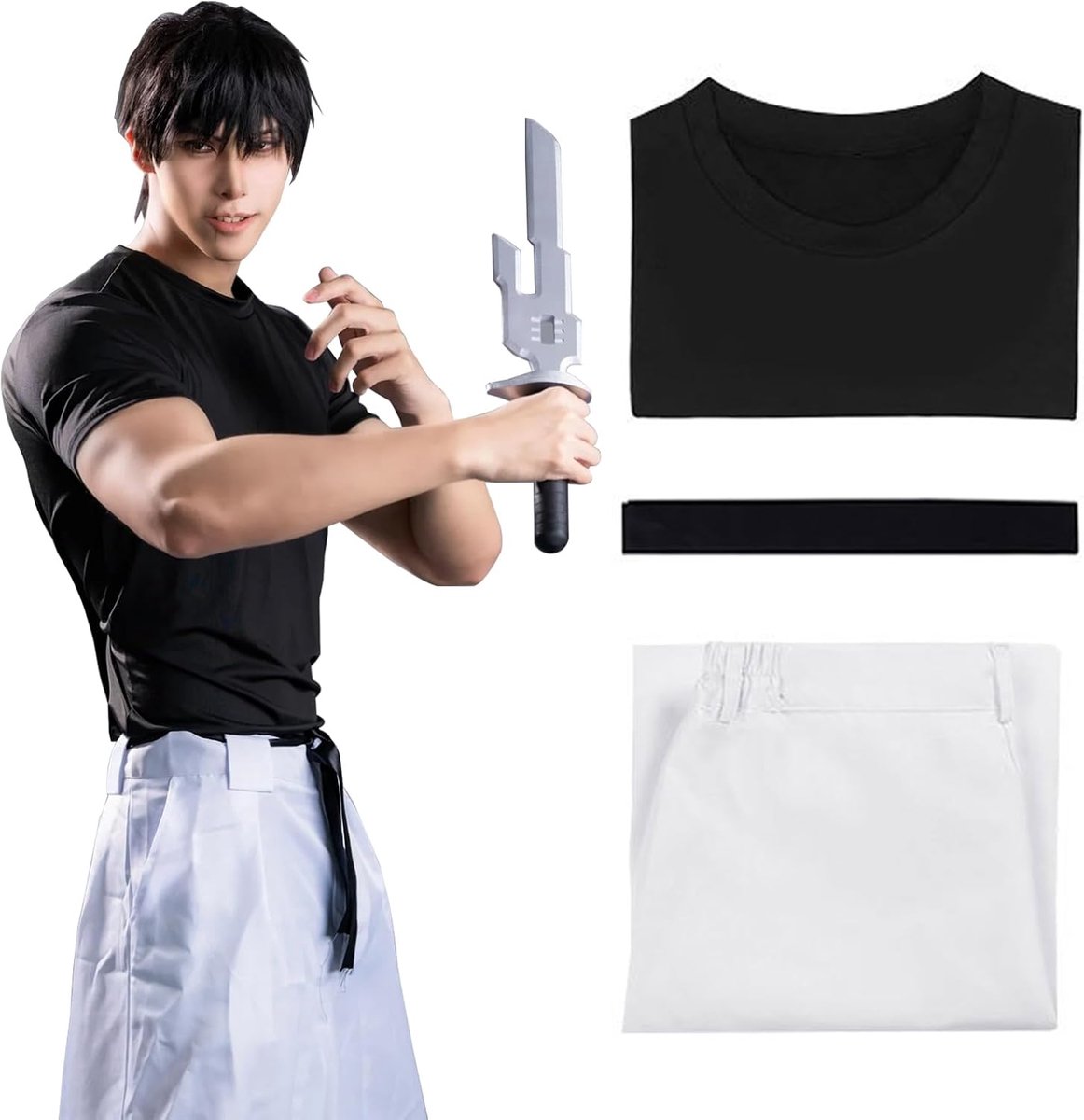 Bocguy Anime Cosplay Gojo/Choso/Sukuna/Toji Fushiguro/Ghetto/Nobara/Yuji Itadori/Okkotsu Yuta/Mahito Cosplay Costume - ShopVlot