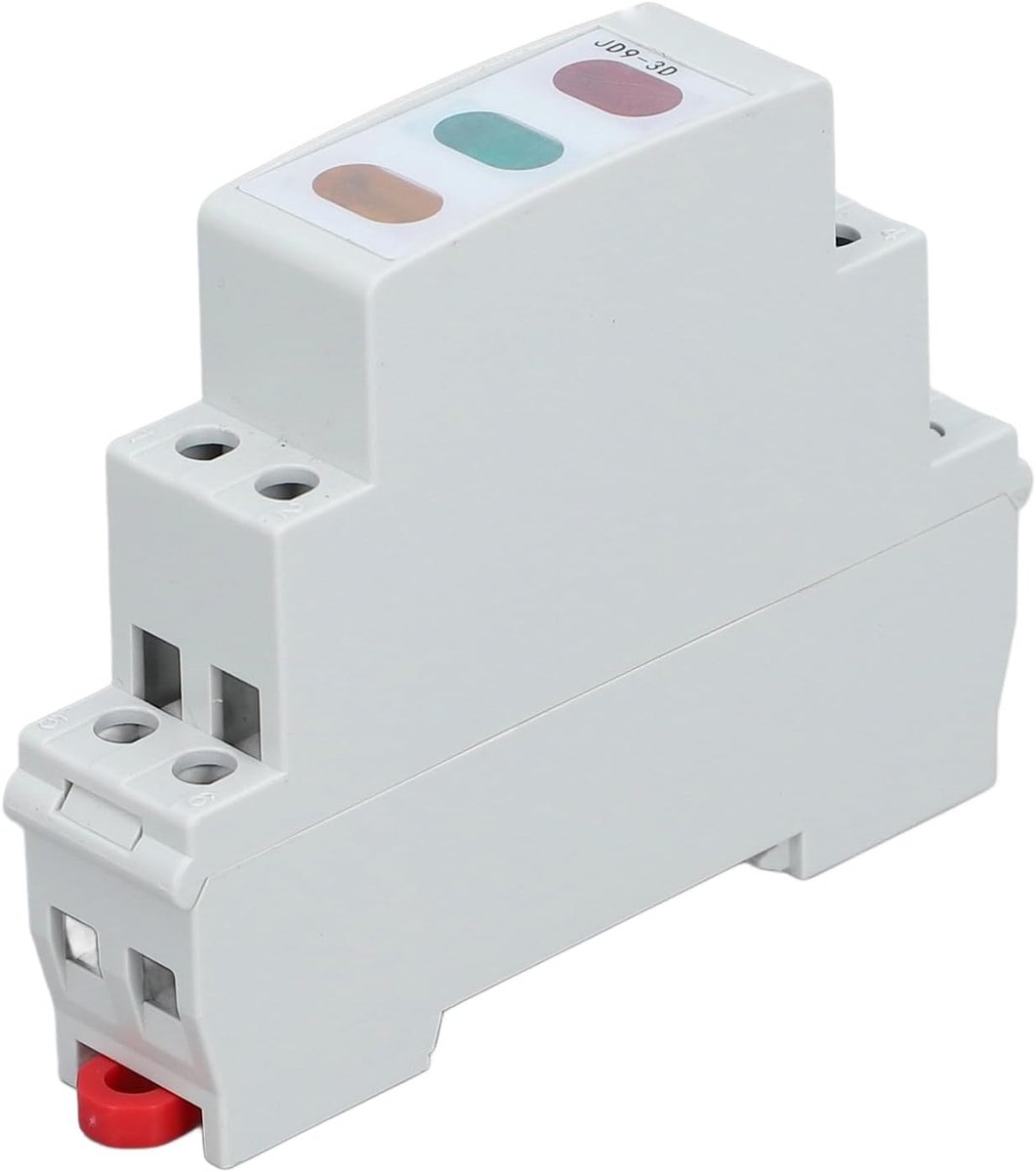 Light indicator on DIN rail, LED indicator red, yellow, green, compact, energy efficient, easy installation, LED - ShopVlot