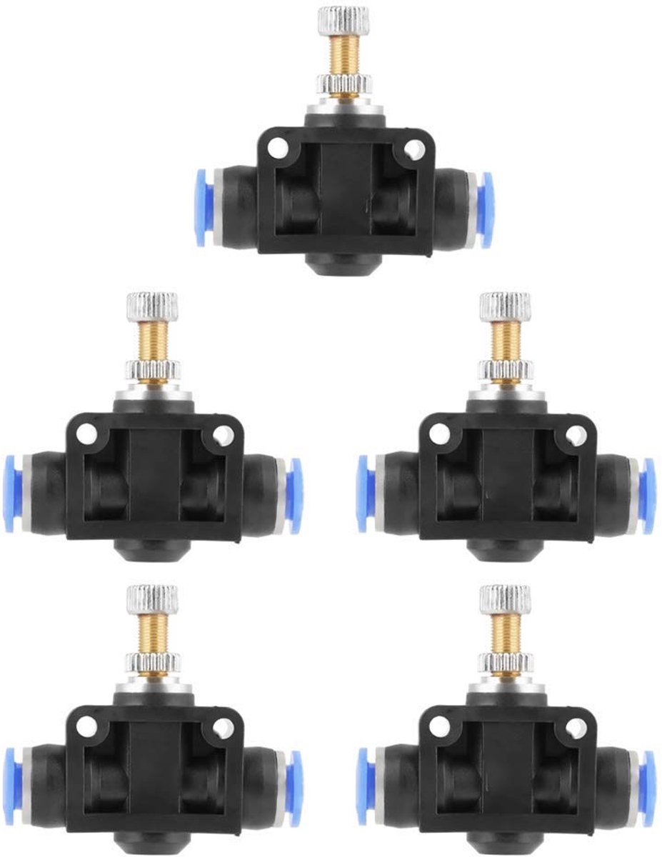 Solidchoice - Set van 5 Pneumatische Quick Couplings