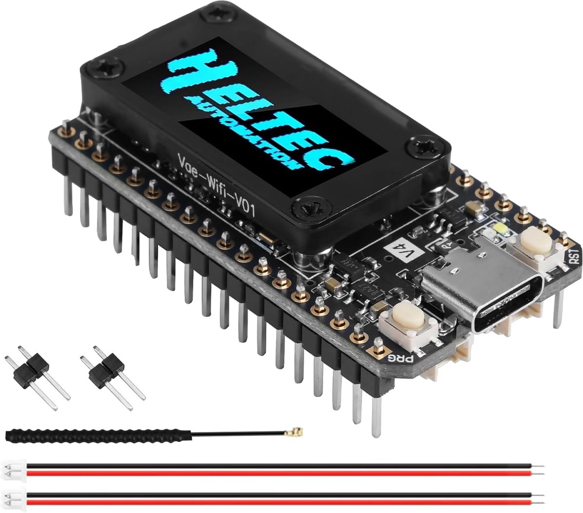 LoRa ESP32 V4 ontwikkelbord - ESP32-S3 LoRa 32 module - OLED-display - Ideaal voor IoT-toepassingen - ShopVlot