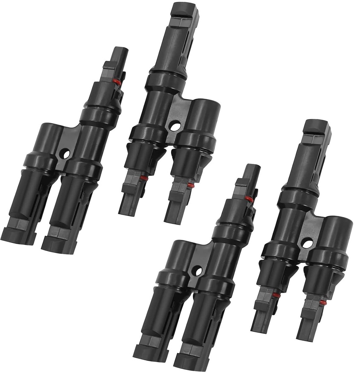 Junction socket solar Y plug - type T connector - IP67 waterdicht - eenvoudig te monteren - ShopVlot