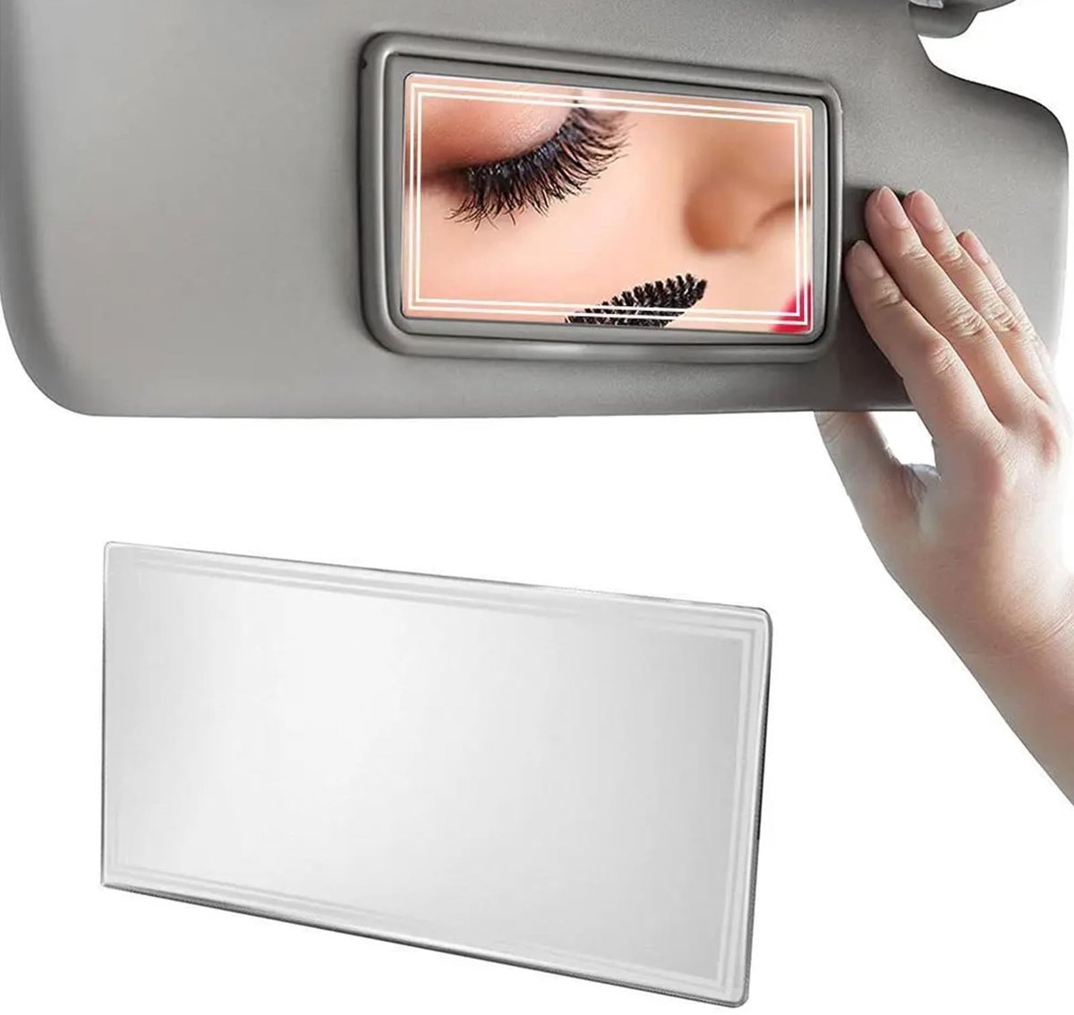 Solidchoice - Auto Make-up Spiegel voor Zonnevisier