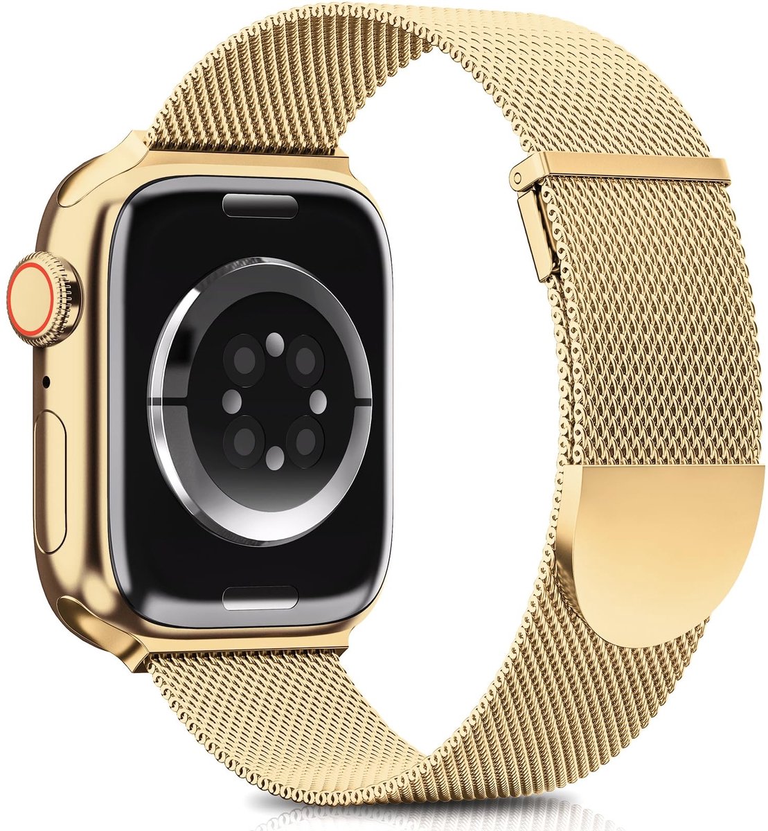 Solidchoice - Dubbel Magnetische Metalen Armband voor Apple Watch